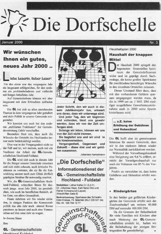 Dorfschelle 2020
