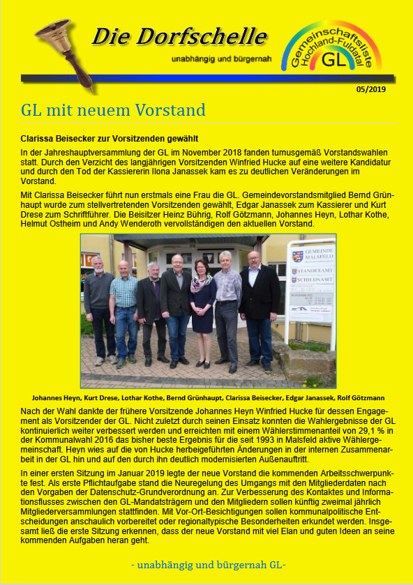 Dorfschelle 2026