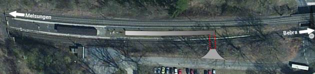 Bahnhof Plan Malsfeld